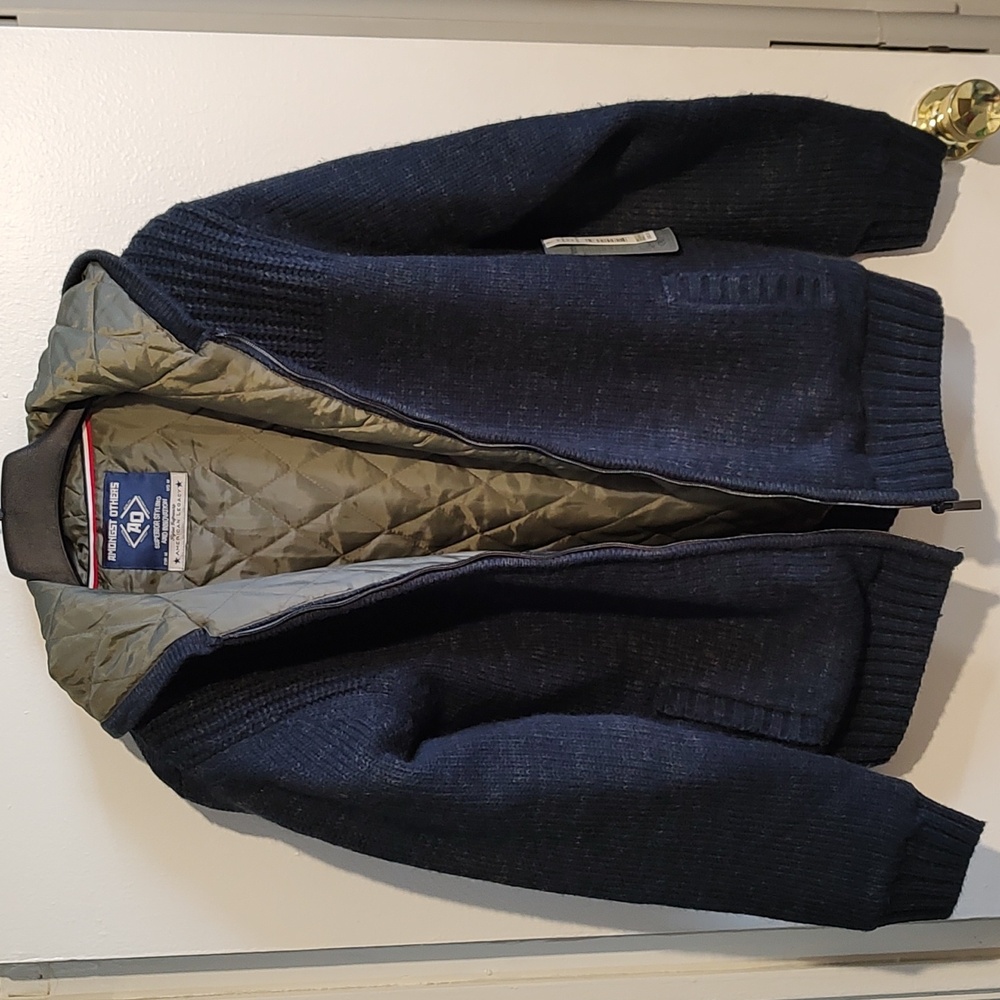 Men's Amongst Others Navy Blue Jackets Size Medium